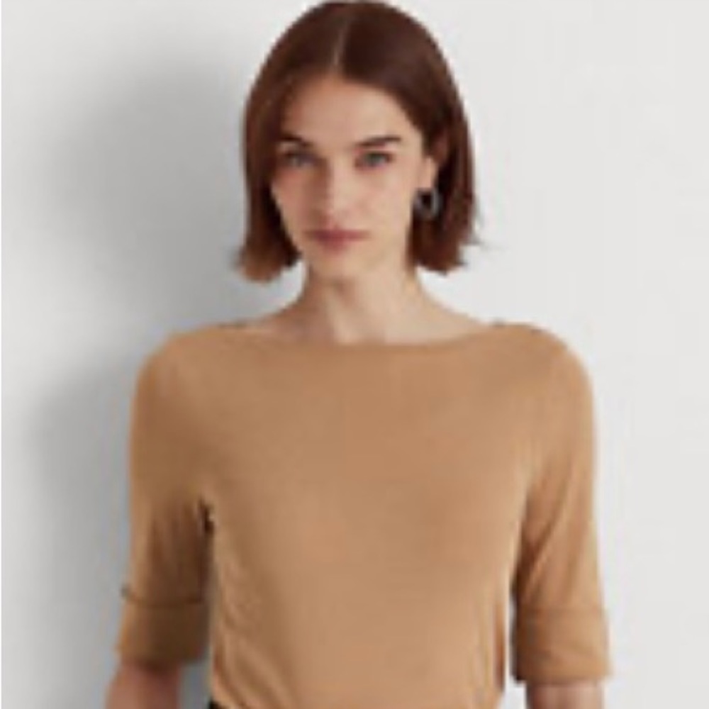 NWT!RALPH LAUREN BOATNECK TEE